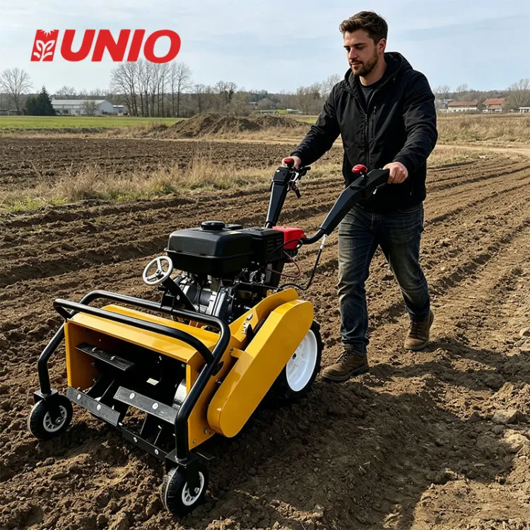 Mini Power Tiller diesel Power Weeder Rotary Mini Power Weeder Machine — image 1