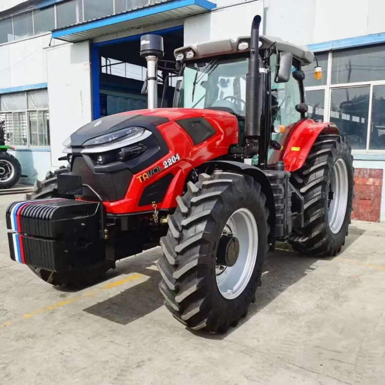 180HP 280HP Heavy Duty Wheel Farm Tractor Agricultural Machinery for Field Work and Tillage — image 2