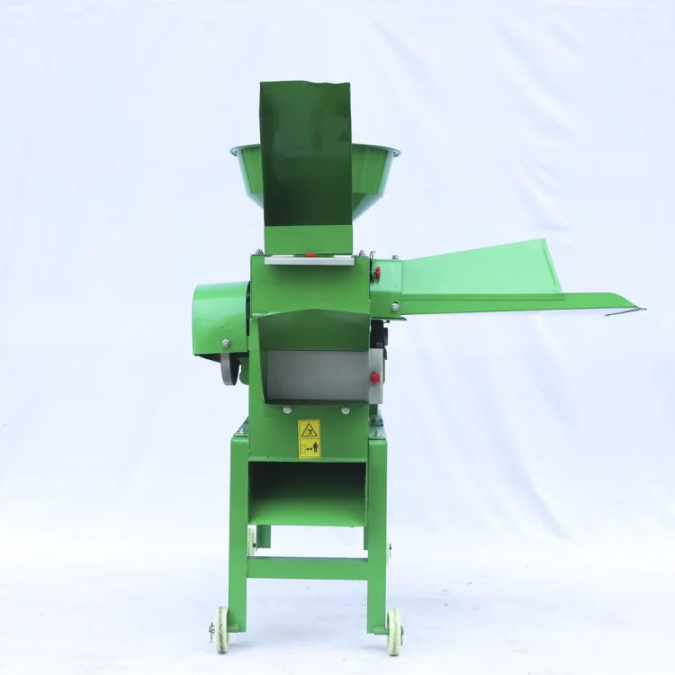 Field Use Self-Powered Triple Purpose Fodder Machine Anti-Block Multi Inlet Grass Root Crop Wheeled Processing Device — image 3