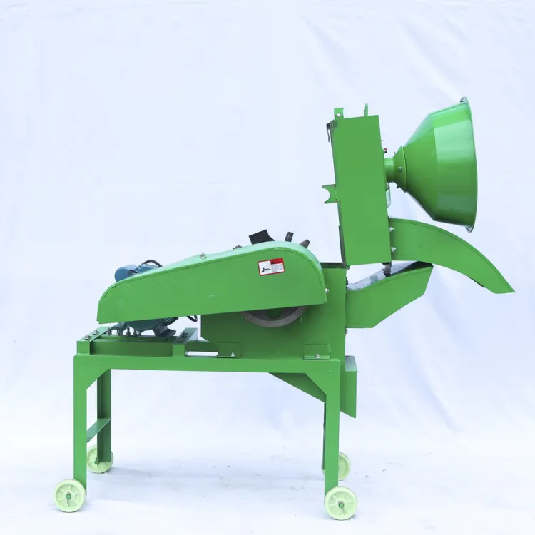 Field Use Self-Powered Triple Purpose Fodder Machine Anti-Block Multi Inlet Grass Root Crop Wheeled Processing Device — image 6