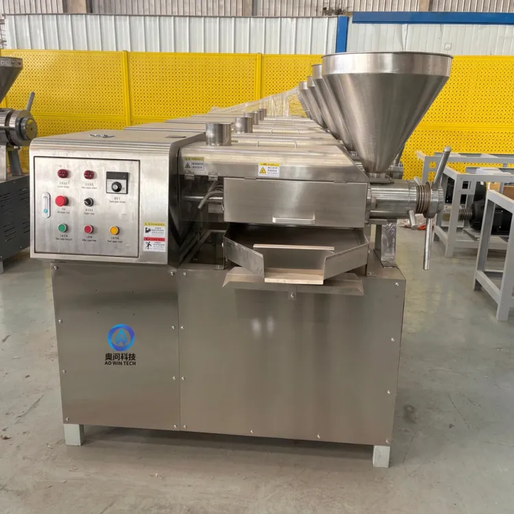 Palm Oil Press Machine/sunflower/peanut/olive Oil Press /combined Automatic Screw Oil Making Press Machine for Small Business — image 2