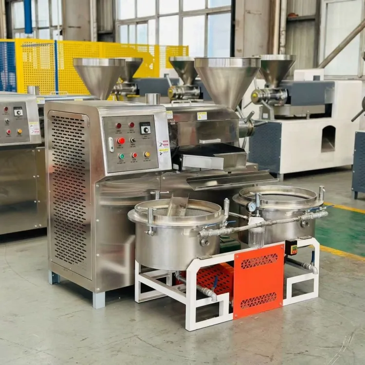 Palm Oil Press Machine/sunflower/peanut/olive Oil Press /combined Automatic Screw Oil Making Press Machine for Small Business — image 3