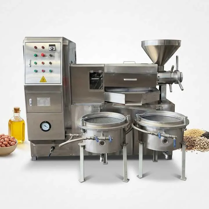 Palm Oil Press Machine/sunflower/peanut/olive Oil Press /combined Automatic Screw Oil Making Press Machine for Small Business — image 7