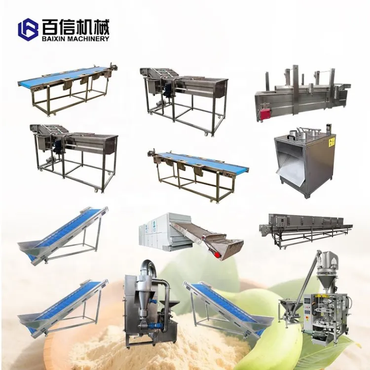 Good Service Banana Flour Production Line Banana Powder Production Line Plantain Drying Machine — image 2