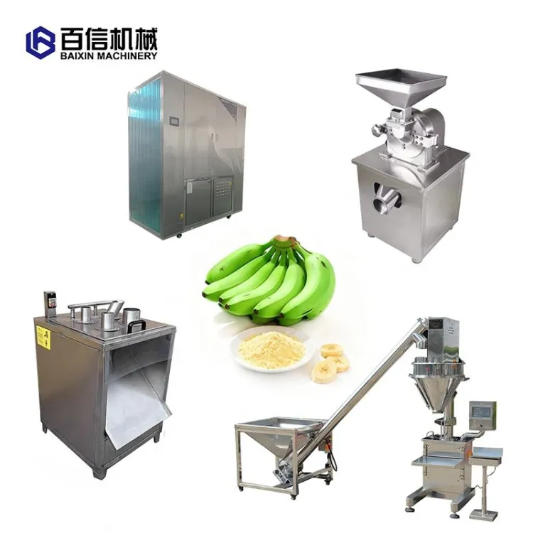 Banana Making Powder Machine Plantain Flour Production Line Banana Flour Production Line — image 4