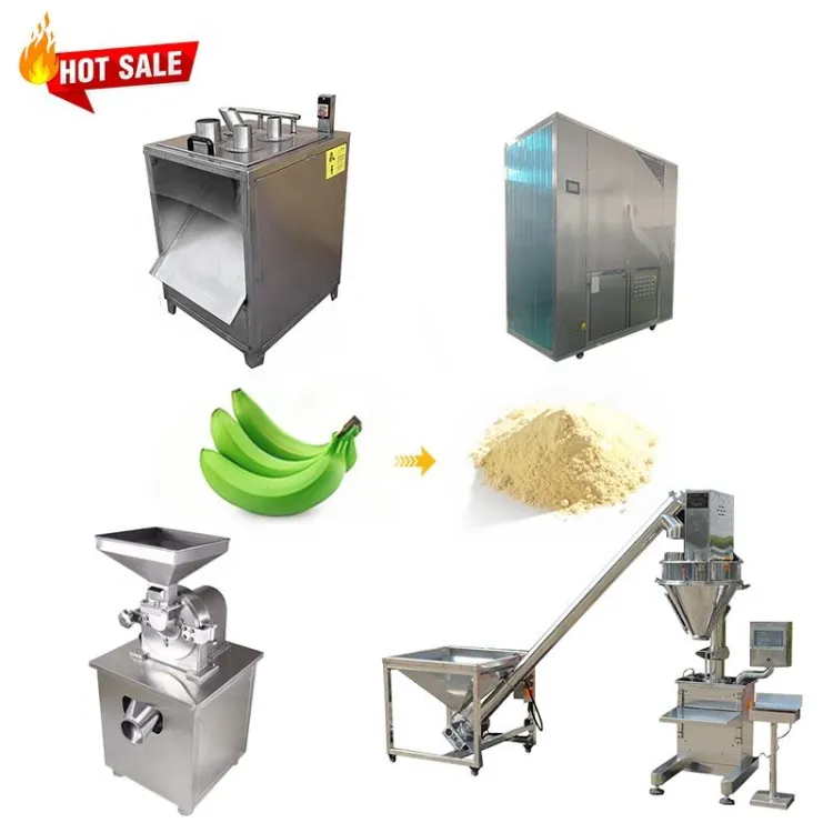 Banana Making Powder Machine Plantain Flour Production Line Banana Flour Production Line — image 5