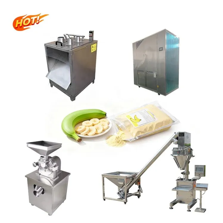 Banana Making Powder Machine Plantain Flour Production Line Banana Flour Production Line — image 6