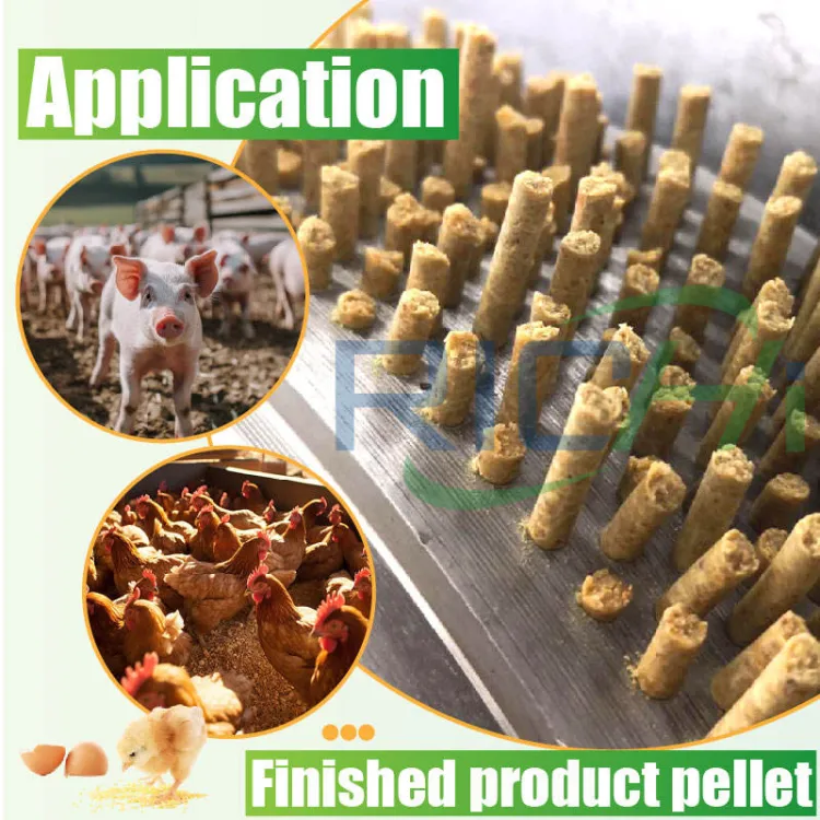 Large Capacity Vertical Animal Cow Poultry Chicken Farm Feed Pellet Making Machinery Plant for — image 2