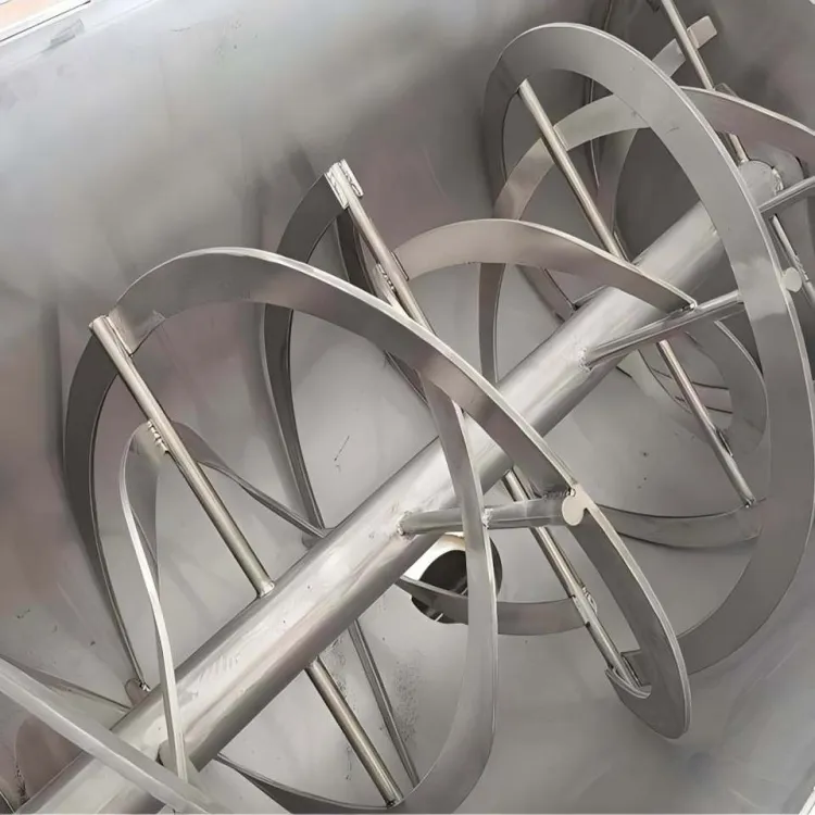 Small Farm Use High Uniformity for Rural Poultry and Livestock Feed Double Ribbon Mixer — image 4