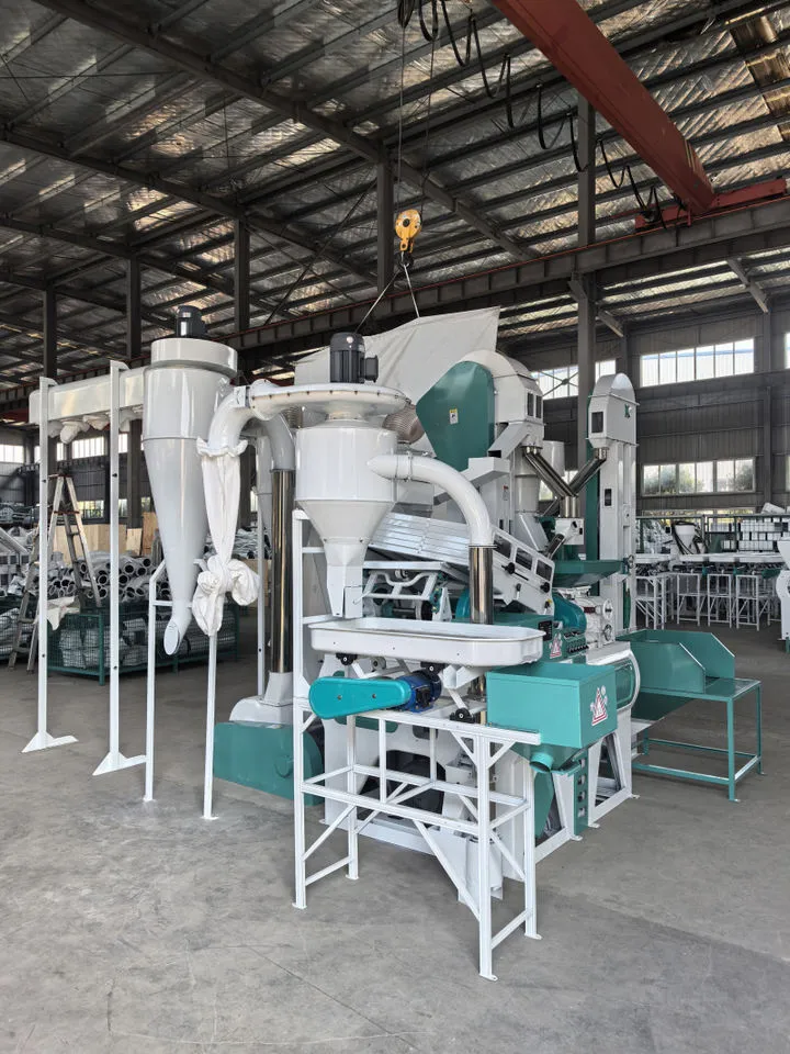 Fully Automatic Large Commercial Paddy Rice Milling & Husking Machine with Motor and Bearing 1200kg/hour Capacity for — image 1