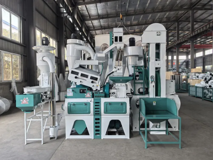 Fully Automatic Large Commercial Paddy Rice Milling & Husking Machine with Motor and Bearing 1200kg/hour Capacity for — image 3