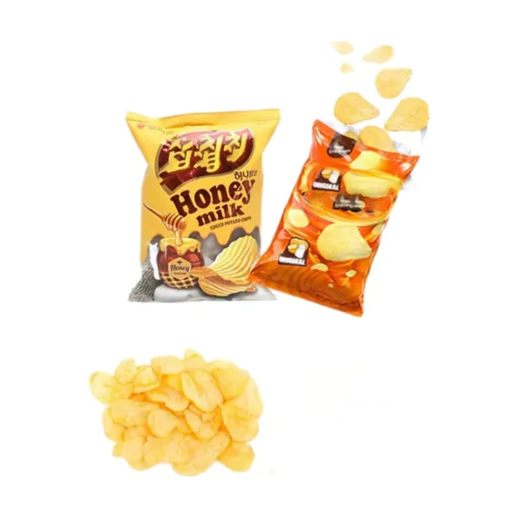 Fully Automatic Vertical Potato Chips Packaging Machine With Nitrogen Banana Chips Plantain Chips Filling Packing Machine — image 1