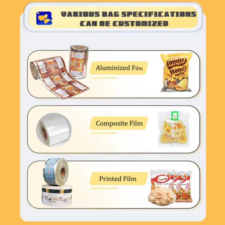 Fully Automatic Vertical Potato Chips Packaging Machine With Nitrogen Banana Chips Plantain Chips Filling Packing Machine — image 5