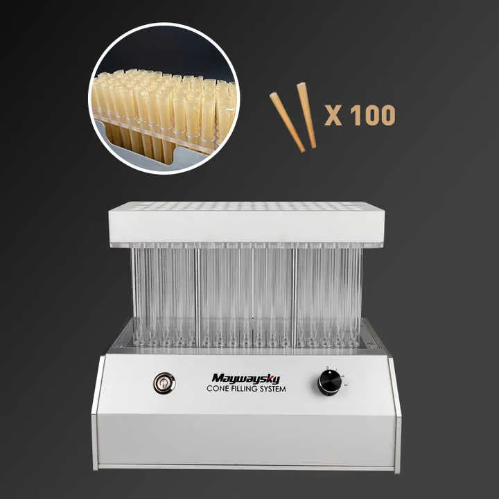 Maywaysky Con Filling Machine for 109mm/84mm/98mm King Size Slim 11/4 Con Filler — image 7