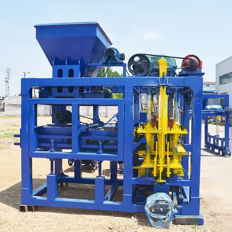 QTJ4-25 Semi-automatic Business Machine Ideas Block Molding Machine in Ghana Hollow Block Making Machine — image 3
