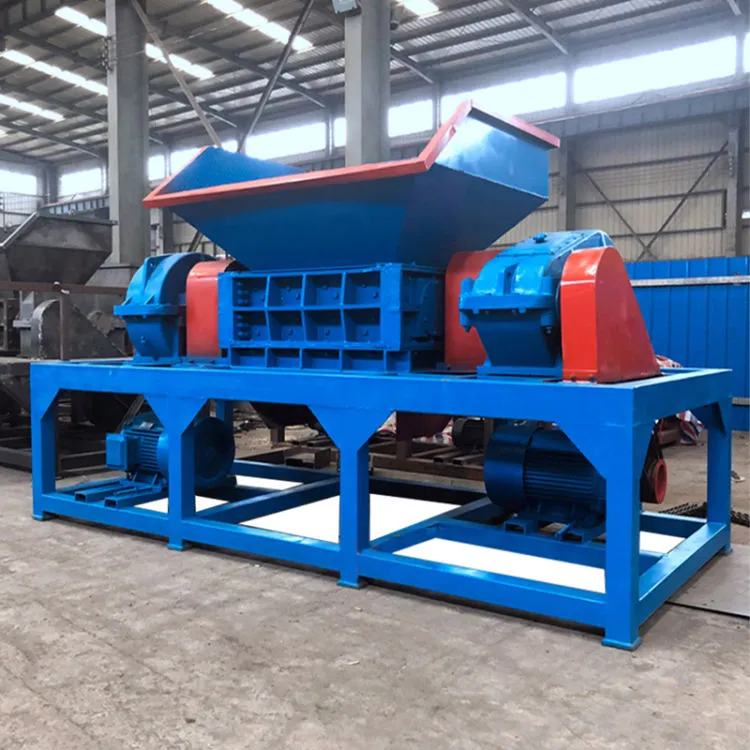 Tire Shredder Machine Rubber Crusher Tyre Recycling Production Line — image 2