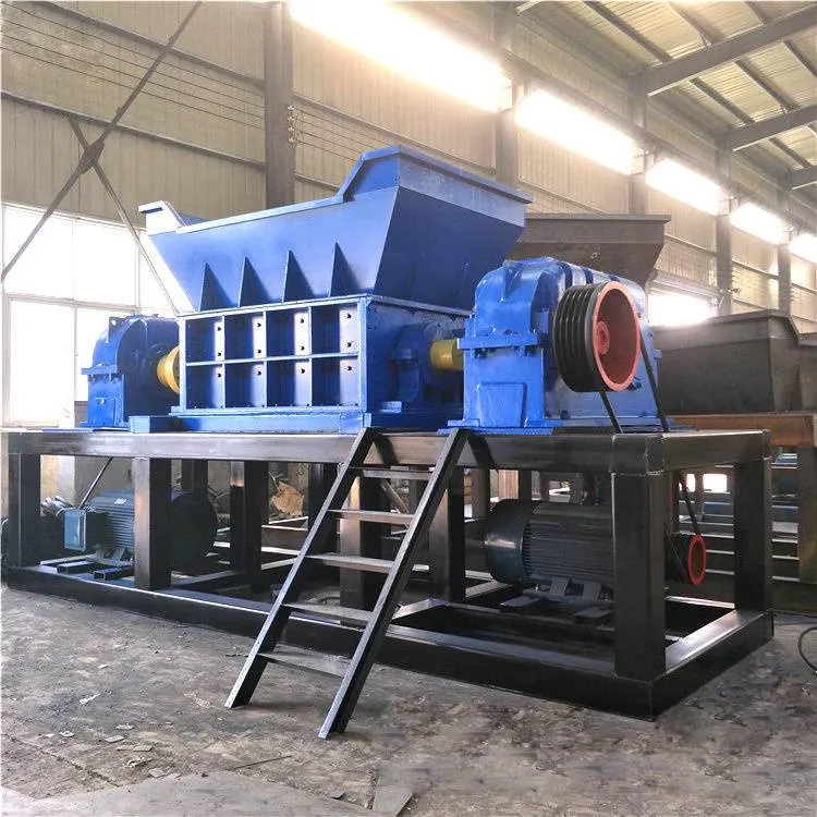 Tire Shredder Machine Rubber Crusher Tyre Recycling Production Line — image 3