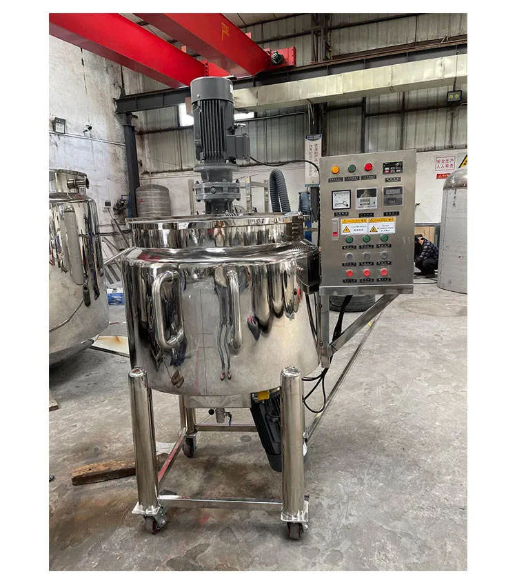 Factory200LPH Small Business Ideas Laundry Detergent Making Machines High Shear Homgoenizer Liquid Soap Production Line — image 4