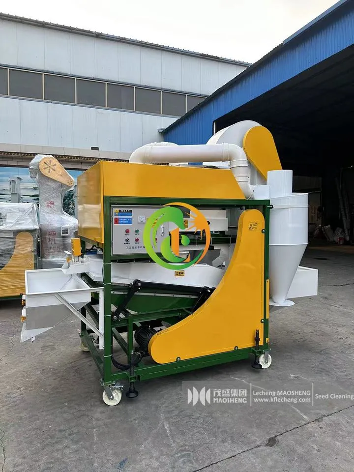 750kg/h,1500kg/h,3000kg/h Combine Seed Cleaner Wheat Cleaning Machine Vibro Cleaner&Gravity Separator for Paddy — image 4