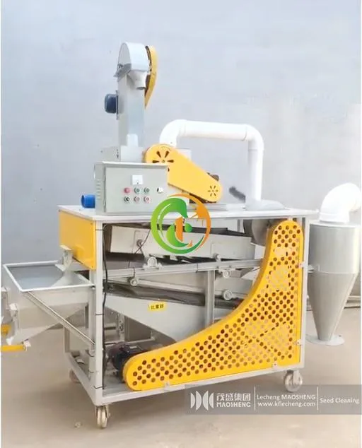 750kg/h,1500kg/h,3000kg/h Combine Seed Cleaner Wheat Cleaning Machine Vibro Cleaner&Gravity Separator for Paddy — image 7