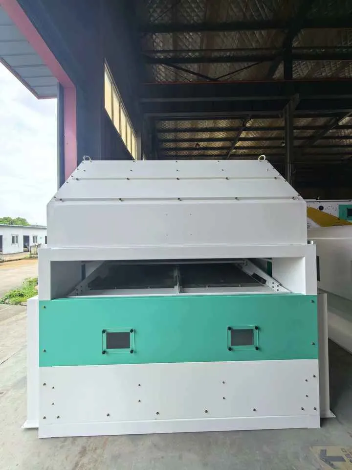 Moisture Grain Paddy Pre-Cleaner with Motor Core Components 50TPH Capacity by YUZHONG Grain Machinery — image 3