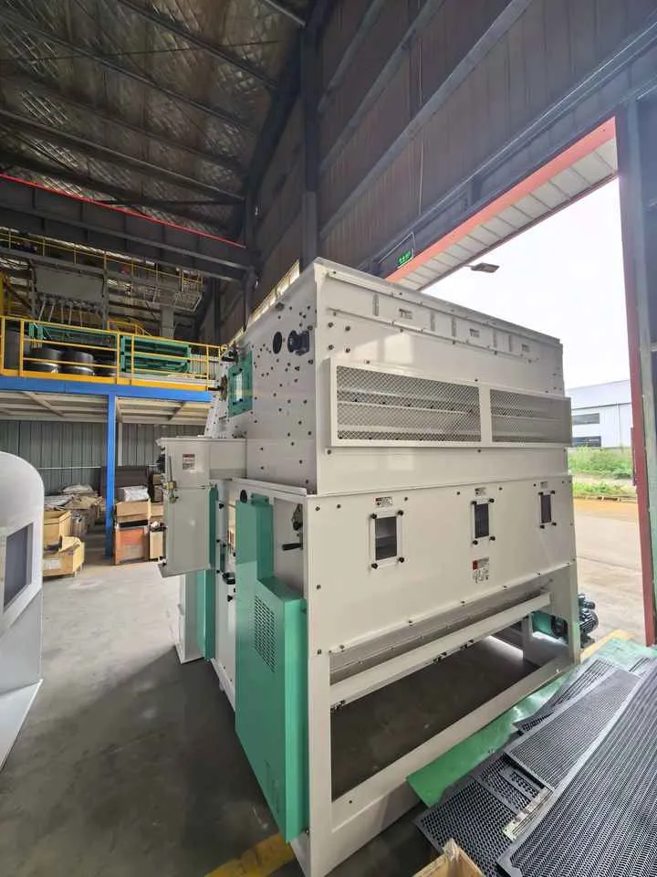 Moisture Grain Paddy Pre-Cleaner with Motor Core Components 50TPH Capacity by YUZHONG Grain Machinery — image 4