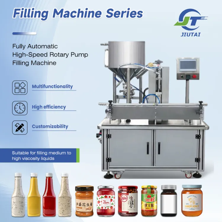 Agricultural Liquid Fertilizer Pesticide Seed Treatment Automatic High Speed Rotor Pump Filling Machine — image 4