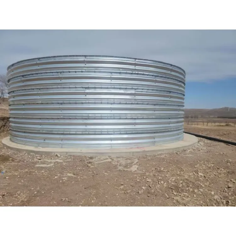 Corrugated Steel Water Storage Tank for Farm Irrigation Agriculture Galvanized Steel Food Grade PVC Liner 1 Year 10 Years — image 3