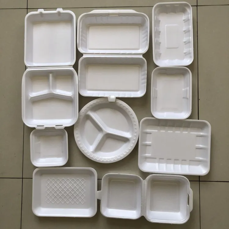 PS Foam Plate Dish Making Machine Food Box Tray Disposable Foam Plates Foam Dishes Production Line — image 2