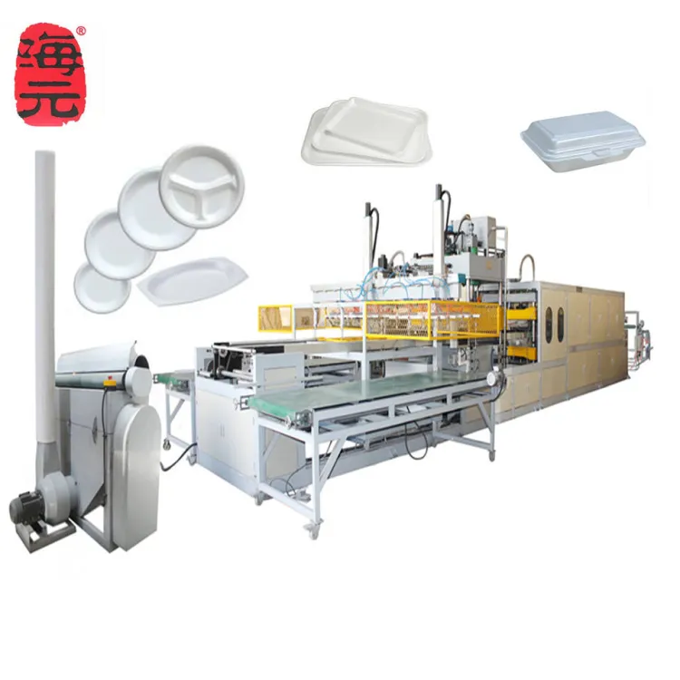 PS Foam Plate Dish Making Machine Food Box Tray Disposable Foam Plates Foam Dishes Production Line — image 3