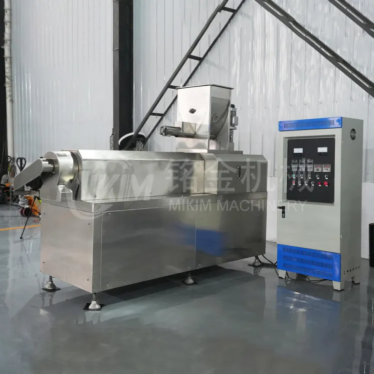 Full Automatic Corn Puffs Snack Production Line Extruder Corn Chips Food Making Machine — image 2
