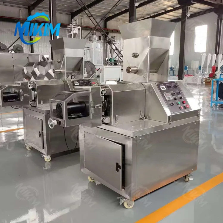 Full Automatic Corn Puffs Snack Production Line Extruder Corn Chips Food Making Machine — image 3