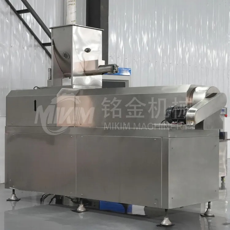Full Automatic Corn Puffs Snack Production Line Extruder Corn Chips Food Making Machine — image 4