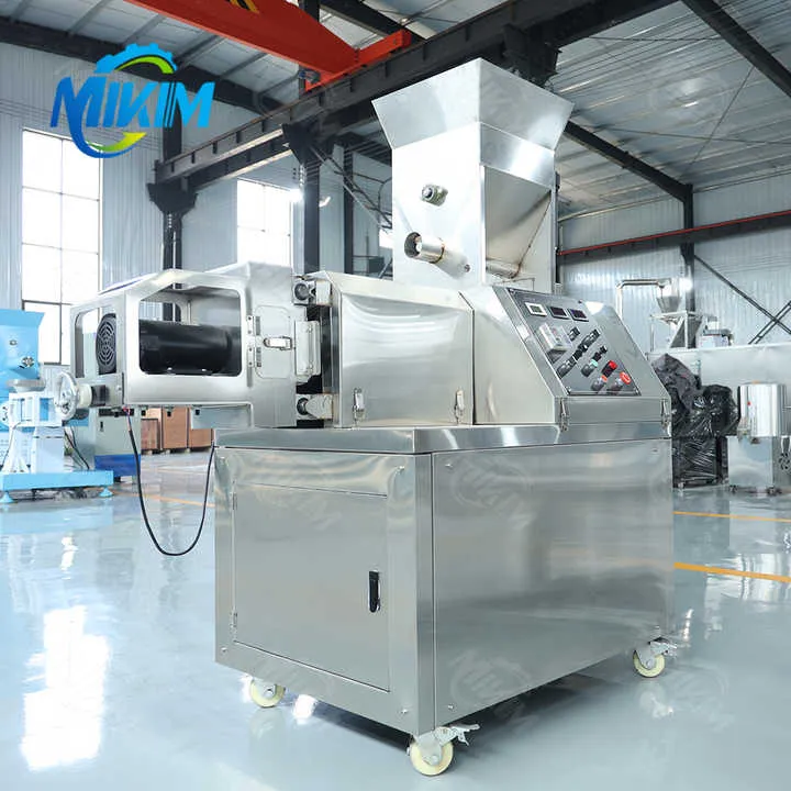 Full Automatic Corn Puffs Snack Production Line Extruder Corn Chips Food Making Machine — image 6