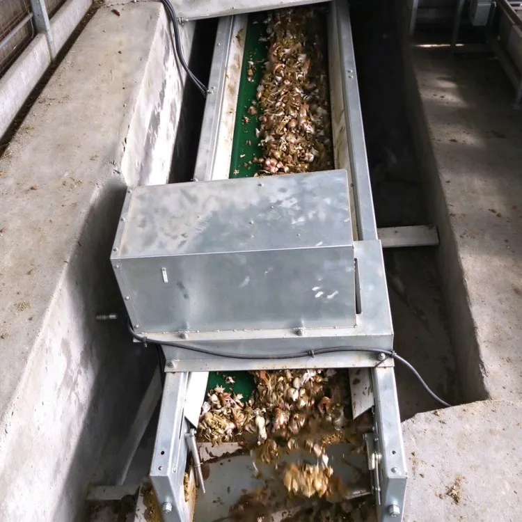 Manure Belt Removal System Poultry Livestock Waste Conveyor for Chicken — image 4