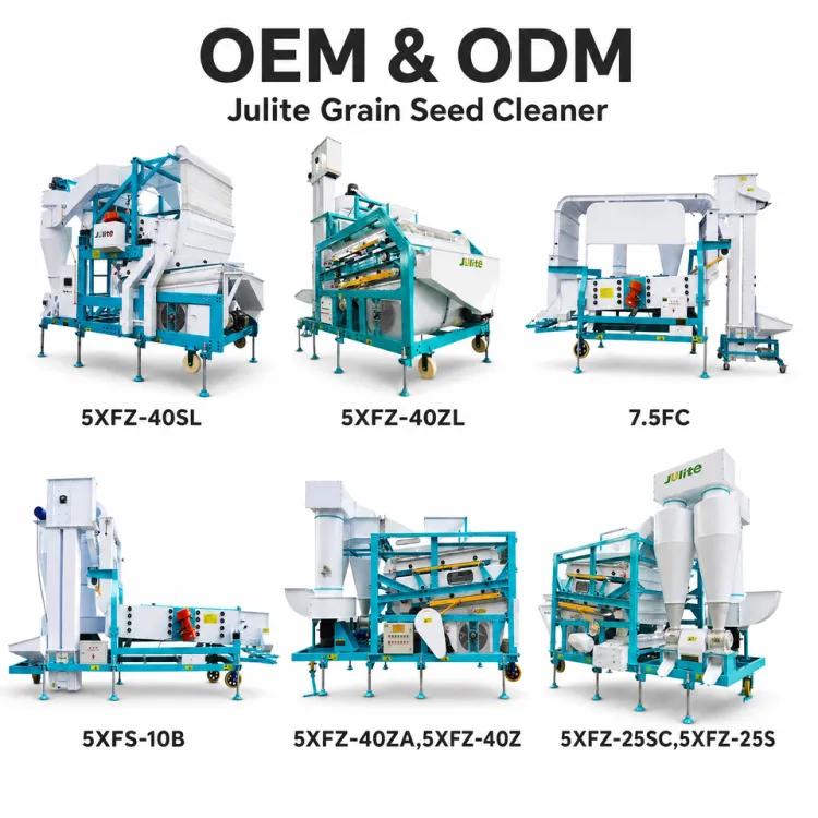 High Capacity 40t/h Dust 99% Grain Cleaning Corn Wheat Sorghum Seed Destoner Cleaning Machine — image 3