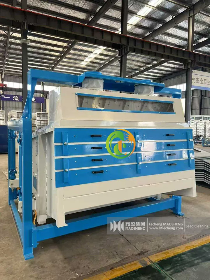 60TPH Sesame Maize Corn Seed Soybean Cleaner Wheat Cleaning Machine with Pre-suction air Screen — image 4