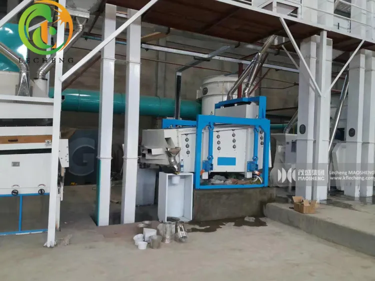 60TPH Sesame Maize Corn Seed Soybean Cleaner Wheat Cleaning Machine with Pre-suction air Screen — image 5