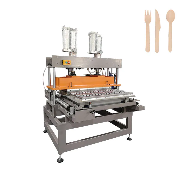 Wood Spoon Fork Production Line Wooden Cutlery Making Machine — image 4
