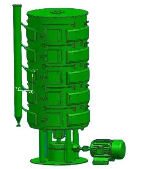 Peanut/soybean/rapeseeds Steaming Cooker / Oil Seeds Pretreatment Machine — image 7
