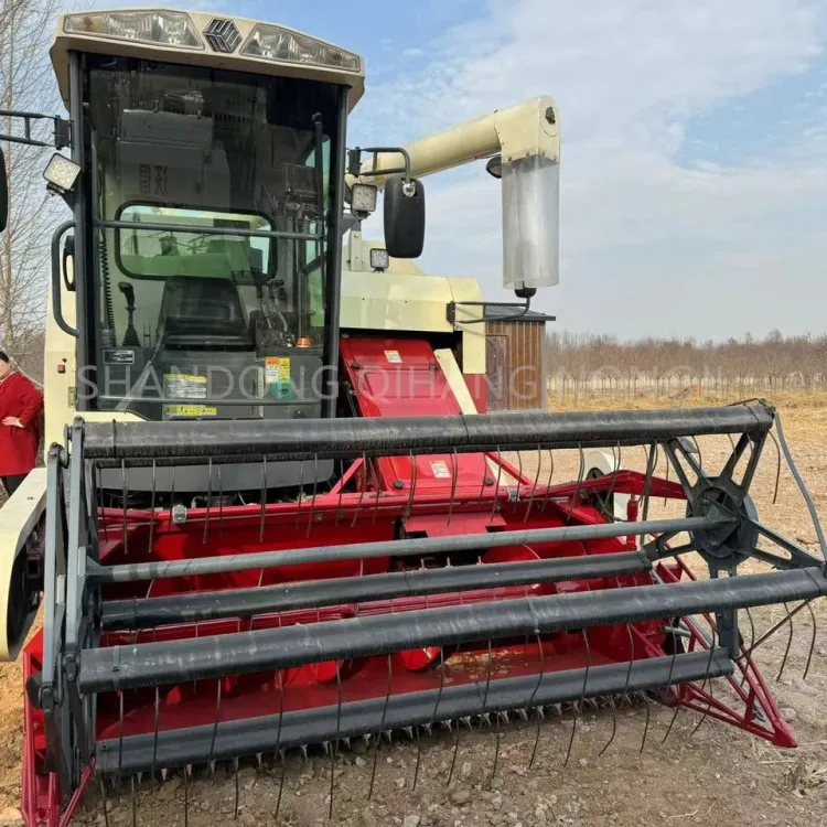 Used Fm World Combine Harvester Rice and Wheat Harvester — image 6
