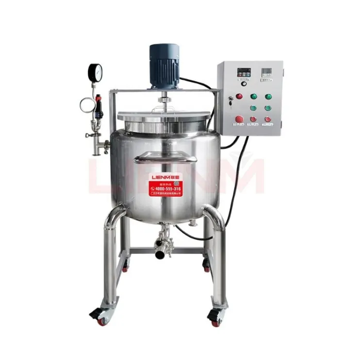 Small Laundry Soap Making Machine Liquid Soap Producing Machine Production Line Detergent Mixer with — image 1