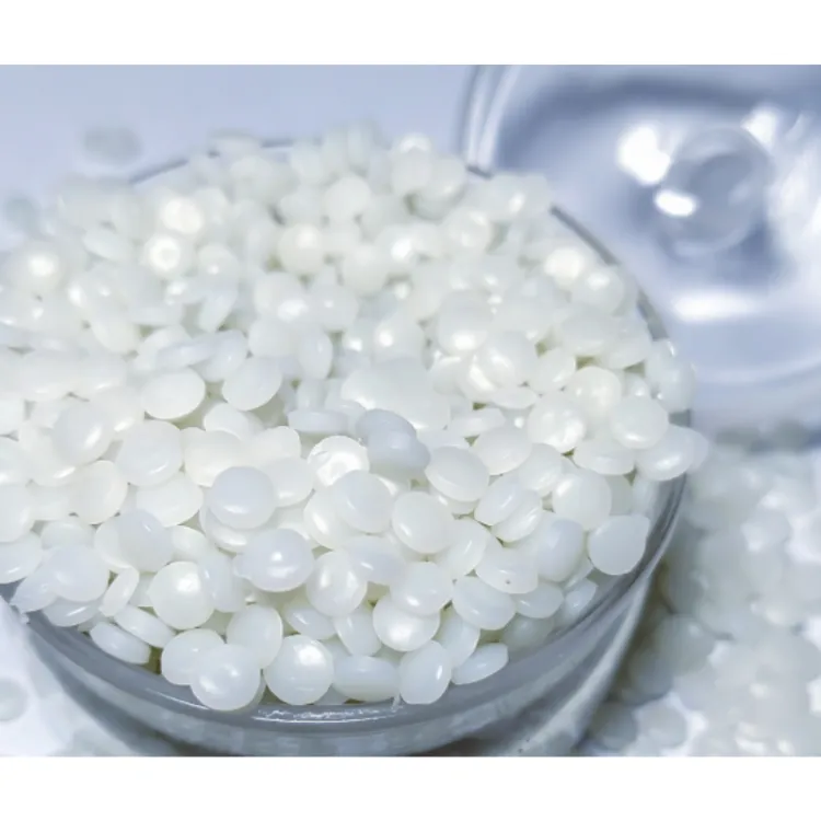 HDPE Polyethylene Pellets Recycled Granules Virgin Plastic Resin Granules for Bag and Injection Molding — image 4