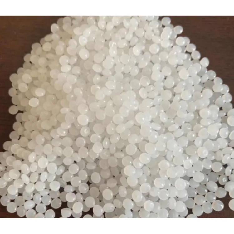 HDPE Polyethylene Pellets Recycled Granules Virgin Plastic Resin Granules for Bag and Injection Molding — image 6