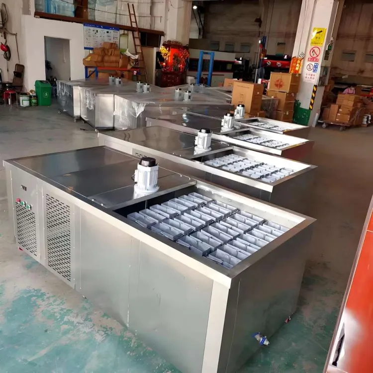 Commercial Brick Ice Maker for Big Brine Ice Block Making Machine Manufacturer Ice Brick Maker Machine — image 2