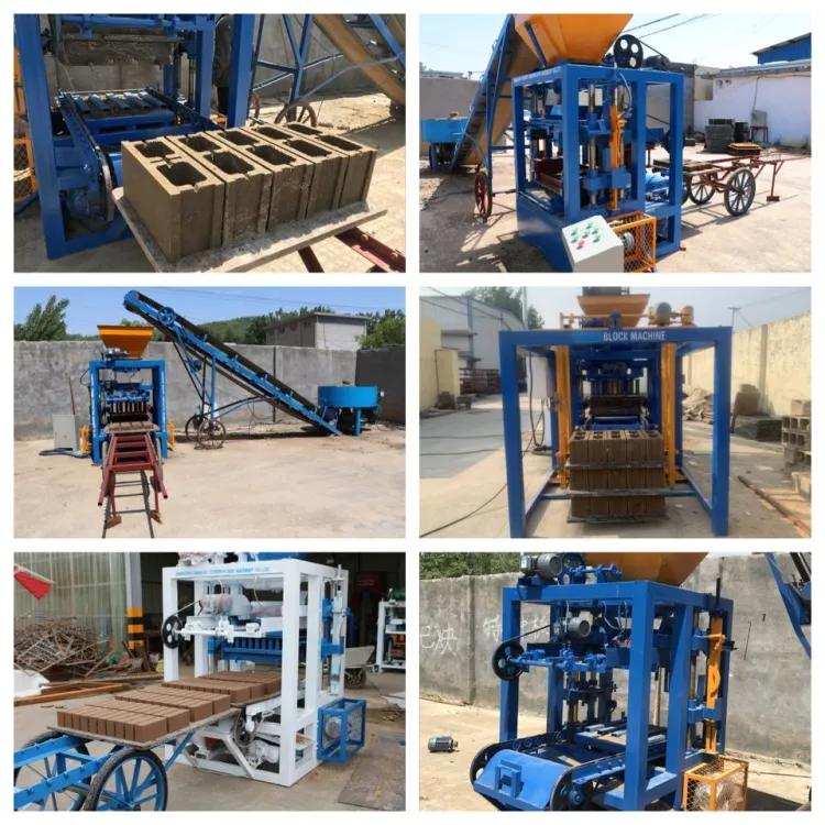 KAIQIAN Semi Automatic 4-24 Cement Hollow Blocks Industry Brick Paver Making Machinery Hollow Block Brick Making Machine on — image 2