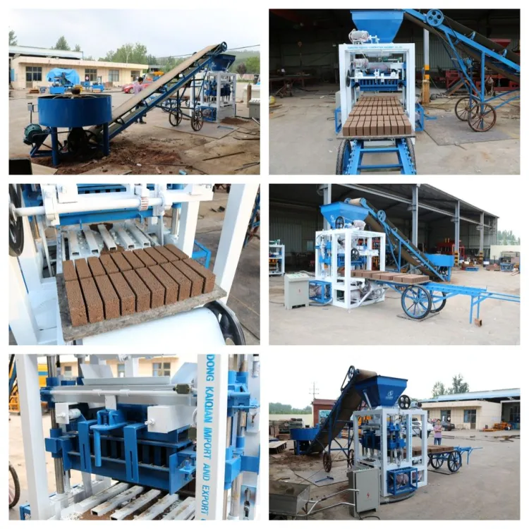 KAIQIAN Semi Automatic 4-24 Cement Hollow Blocks Industry Brick Paver Making Machinery Hollow Block Brick Making Machine on — image 5
