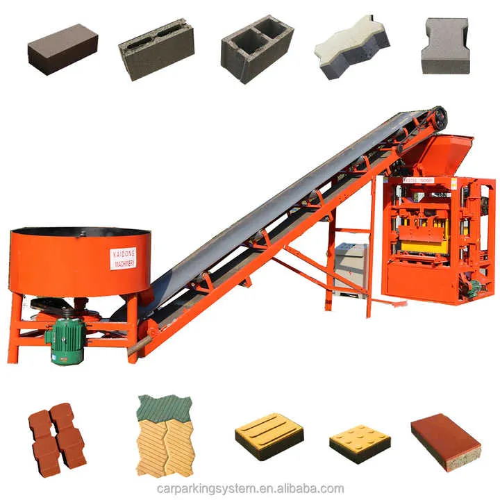 KAIQIAN Semi Automatic 4-24 Cement Hollow Blocks Industry Brick Paver Making Machinery Hollow Block Brick Making Machine on — image 6