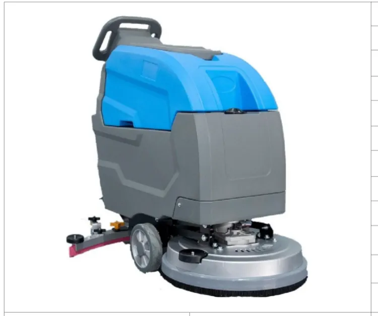 XD55 Commercial Compact Electric Floor Scrubber Dryer, 540mm, Walk-Behind, Battery Powered — image 1