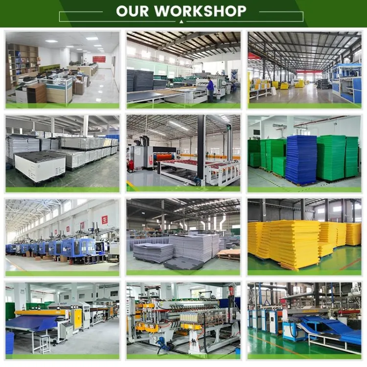Reusable PP Honeycomb Pallet Box Powder Coated Foldable Heavy Duty Plastic Container for Industrial Warehouse Storage — image 4